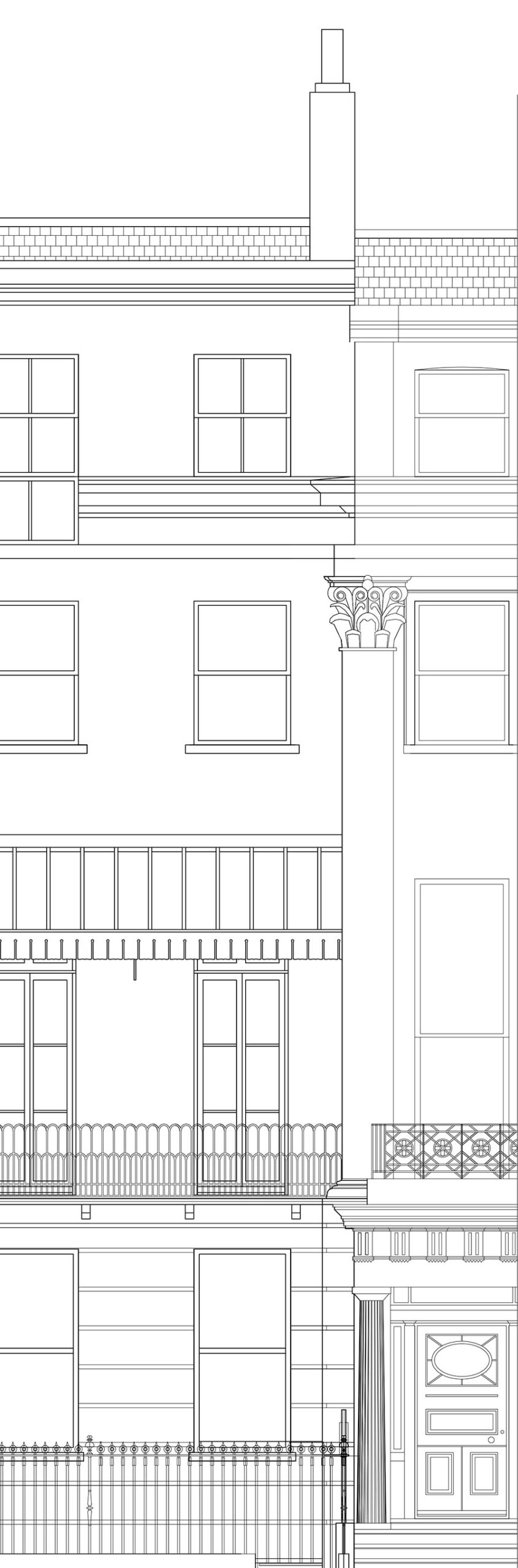 Arundel Terrace 4 Brighton-elevation only 4 Arundel Terrace 4 Brighton-elevation only 4